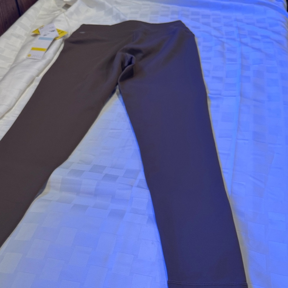 Zella Brown Performance Leggings - Picture 6 of 6